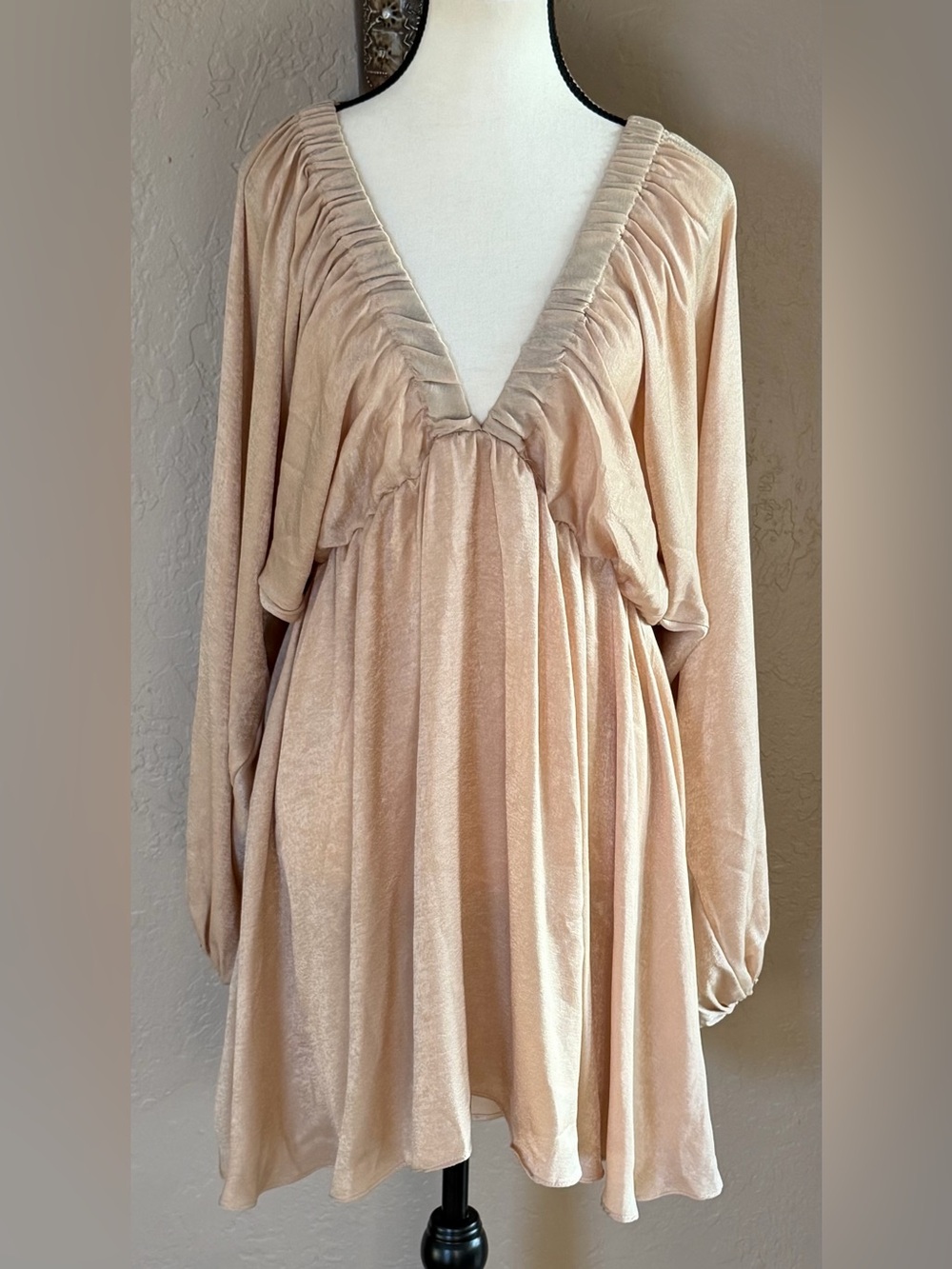 Luxurious LUT Butterfly Linen Dress